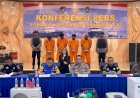 Ditpolair-Baharkam-Polri-Amankan-4-Pelaku-Penyelundupan-134-Ribu-Baby-Lobster-di-Banten,-Negara-Dirugikan-Rp32,8-Miliar