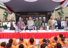 Polresta-Sidoarjo-Rilis-Kamtibmas-Tahun-2024,-Ajak-Forkopimda-Musnahkan-Barang-Bukti