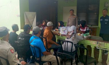 Patroli-Kesehatan-Pemilu-2024,-Dokkes-Polresta-Sidoarjo-Layani-Wartawan
