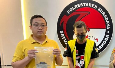 Polrestabes-Surabaya-Berhasil-Amankan-Tersangka-Pengedar-Narkoba