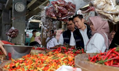 Satgas-Pangan-Polres-Magetan-Bersama-Disperindag-Sidak-Pasar-Pantau-Ketersediaan-dan-Harga-Bapokting