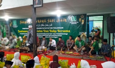 Anggota-Polsek-Tulangan-Hadiri-Santunan-Yatim-Piatu