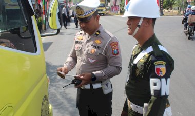 Polres-Ponorogo-Gelar-Pemeriksaan-Kendaraan-Umum-dan-Angkutan-Barang