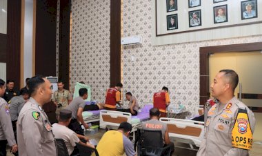 Personel-Polres-Kediri-Kota-Gelar-Rikkes-Siapkan-Personel-Pengamanan-TPS-Pilkada-2024