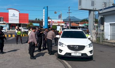 Operasi-Lilin-Semeru-2024,Polresta-Banyuwangi-Lakukan-Pembatasan-Angkutan-Barang,-Pelabuhan-Ketapang-Lancar