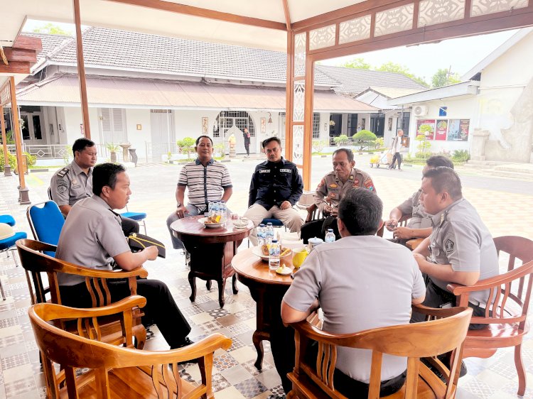 Sinergitas Polres Madiun Kota dan Lapas Kelas I Madiun Bahas Strategi Komunikasi Untuk Kamtibmas Melalui Fungsi Humas