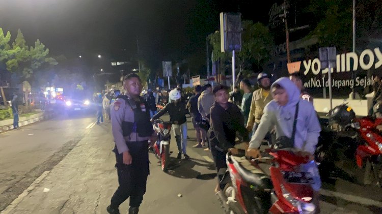 Respon Cepat Aduan Masyarakat, Polres Jember Amankan Puluhan Motor Diduga Balap Liar Jelang Nataru