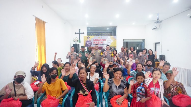 Minggu Kasih Polresta Sidoarjo, Urun Rembuk Kamtibmas dan Bakti Sosial