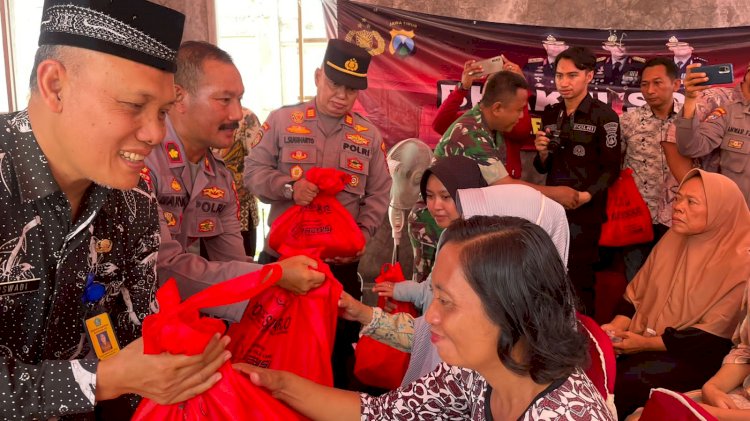 Polresta Sidoarjo Gelar Minggu Kasih di Rumah Ibadah Desa Kemuning