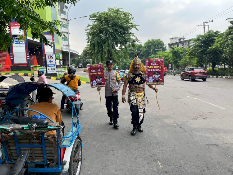 Di Surabaya Gatotkoco Ajak Warga Tak Golput pada Pemilu 2024