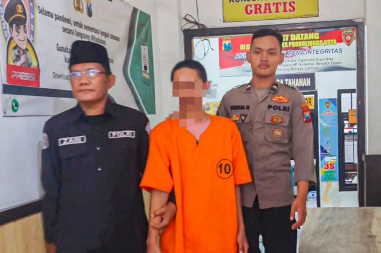 Polisi Berhasil Ungkap Misteri Penyiraman Air Cabai Sopir Taksi Online di Kota Probolinggo,Tersangka Diamankan