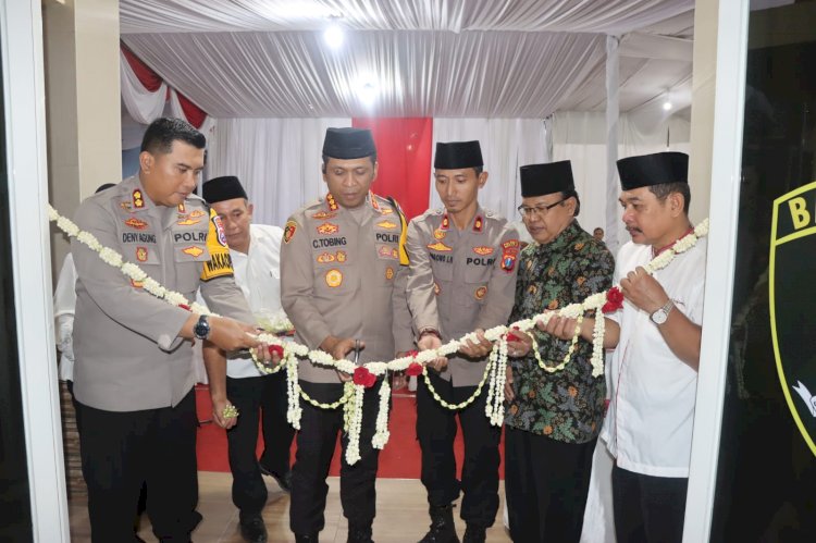 Kapolresta Sidoarjo Resmikan Gedung Reskrim Polsek Taman