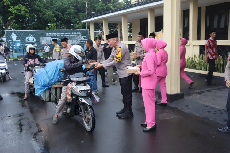 Gratis, Polres Bondowoso Layani Penitipan Barang Berharga Bagi Warga yang Mudik Lebaran