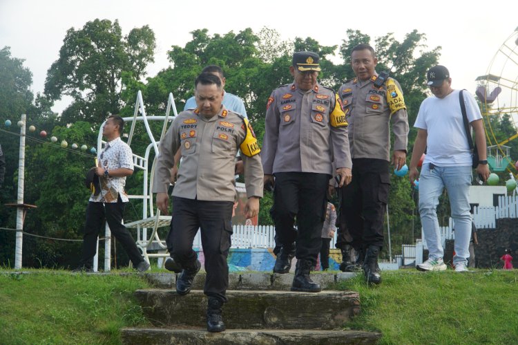 Kapolres Pasuruan Cek Lokasi Obyek Wisata, Pastikan Pengunjung Aman dan Nyaman Nikmati Libur Lebaran