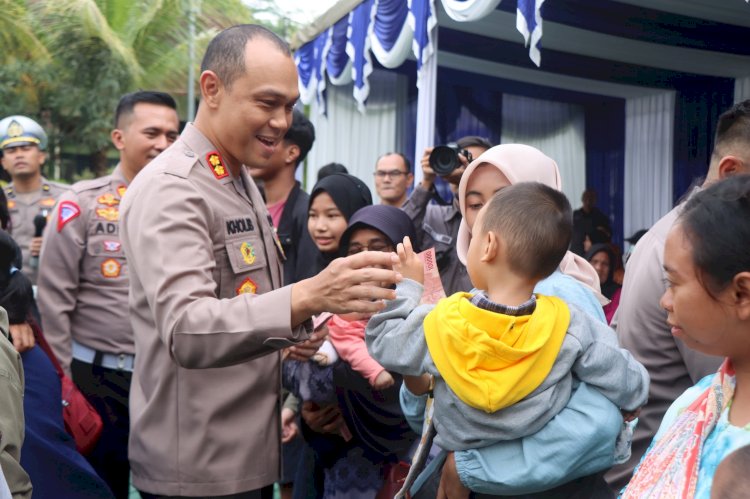 Antusias Warga Saat Polres Malang Berangkatkan Ratusan Peserta Balik Mudik Gratis Lebaran 2024