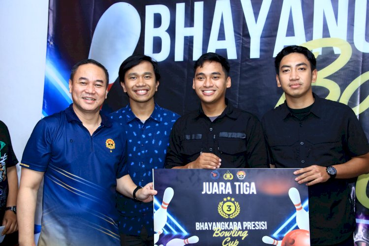 Tingkatkan Sinergitas, Polri Bersama Wartawan Gelar Bhayangkara Presisi Bowling Cup