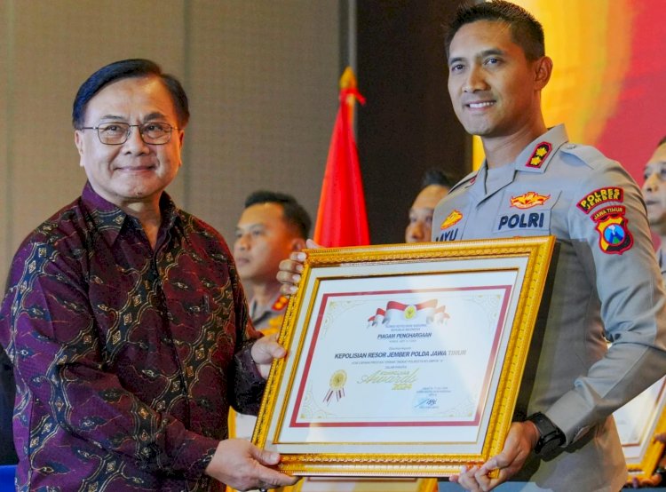 Polres Jember Raih Predikat Polres Terbaik Tipe A di Ajang Kompolnas Award 2024