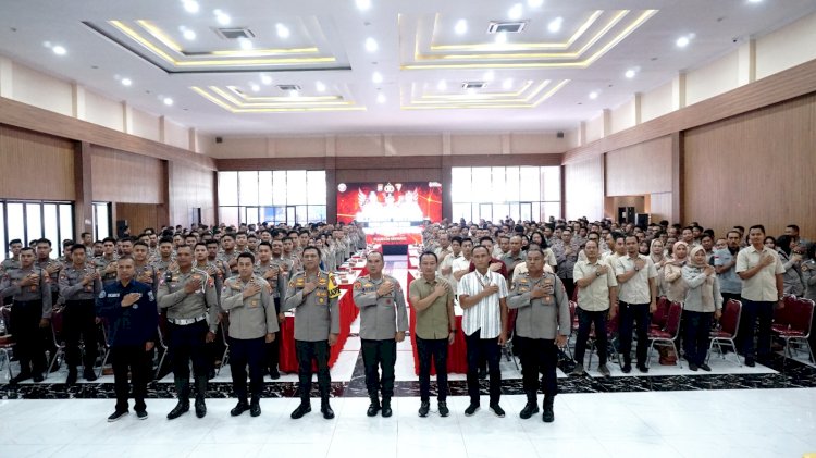 Polresta Sidoarjo Gelar Latpraops Mantap Praja Semeru 2024