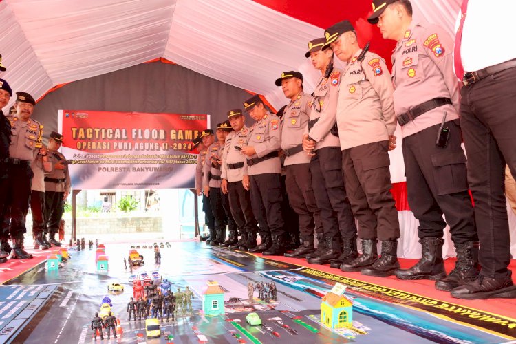 Polresta Banyuwangi Gelar TFG Strategi Pengamanan Jelang HLF MSP dan IAF ke-2 di Bali