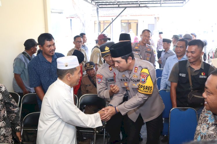 Cooling System Pilkada 2024, Kapolres Situbondo Silaturahmi dengan Toga dan Tomas