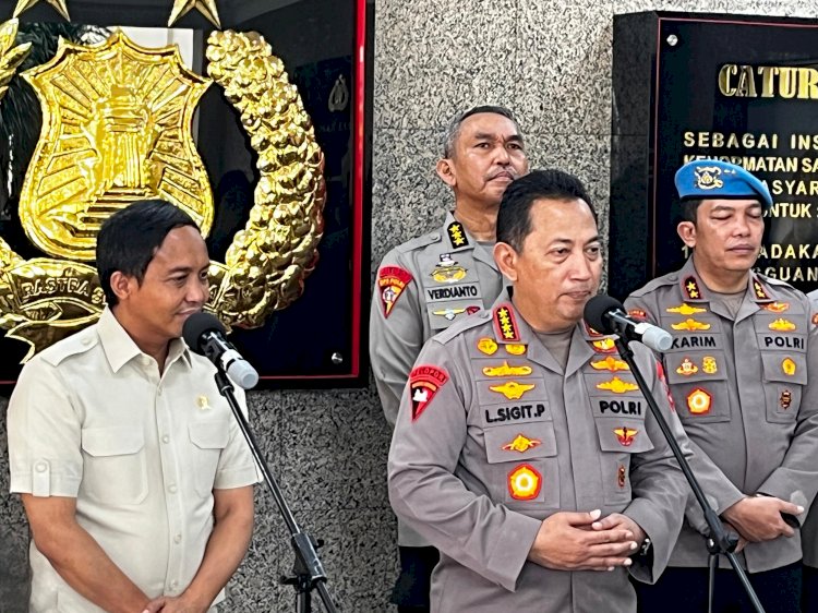 Menhut Raja Juli Temui Kapolri Bahas Penegakan Hukum Kehutanan