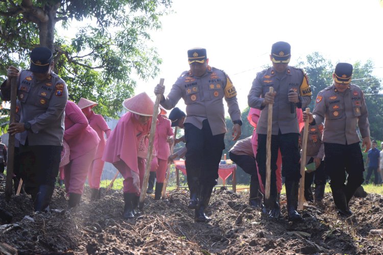 Dukung Asta Cita Polres Madiun Ajak Masyarakat Wujudkan Ketahanan Pangan