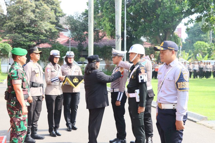 Operasi Lilin Semeru 2024, Polres Kediri Kota Siagakan 210 Personel Gabungan Pengamanan Libur Nataru