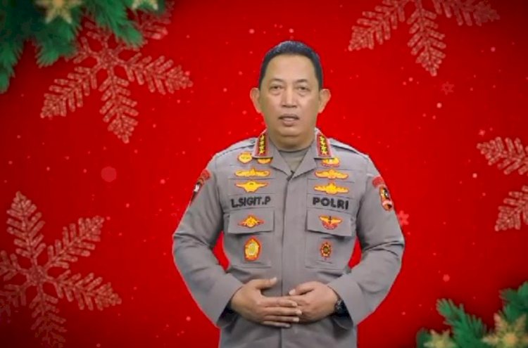 Ucapkan Selamat Natal, Kapolri: Mari Genggam Erat Persatuan dan Kesatuan