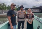 Kanit-Binmas-Polsek-Krembung-Tinjau-Budidaya-Ikan-Lele-di-Desa-Kandangan-Bersama-Dinas-Perikanan