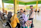 Kapolsek-Krembung-Tinjau-Posyandu-di-Desa-Wangkal,-Tekankan-Pentingnya-Gizi-Ibu-dan-Anak
