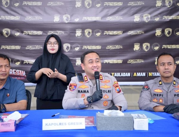 Kapolres Gresik Kami Tidak Akan Memberi Ruang Bagi Pelaku Narkoba