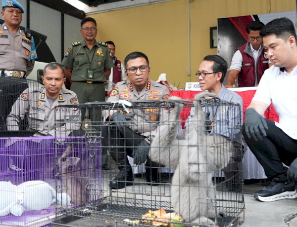 Polresta Sidoarjo Ungkap Perdagangan Satwa Dilindungi