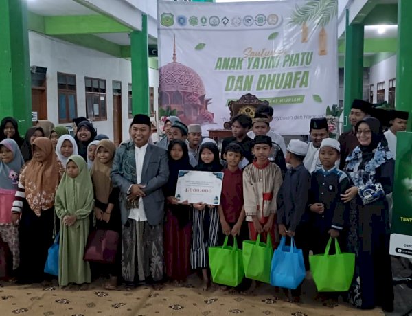Ramadan Berbagi, IAI Al Khoziny Gelar Buka Bersama dan Santunan Anak Yatim