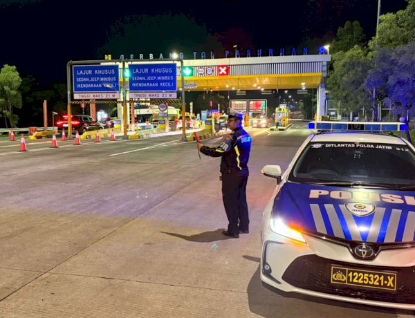 Hari Keempat Operasi Ketupat Semeru Polda Jatim Pastikan Jalur Tol dan Arteri Lancar