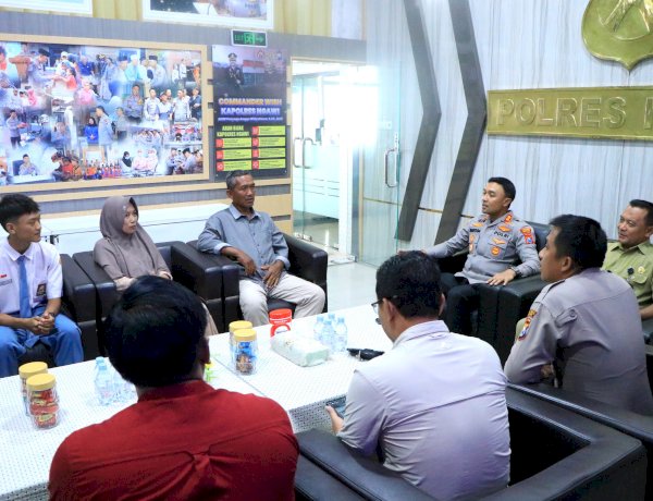 Polres Ngawi Apresiasi dan Dukung Pesilat Muda Berlaga di Kejuaraan Dunia