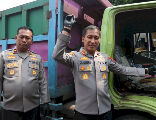 Polres Blitar Kota Amankan Tersangka Penyalahgunaan BBM Bersubsidi