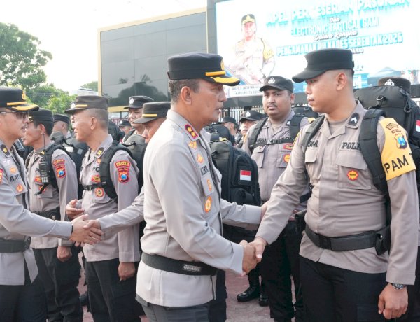 Polresta Sidoarjo Siap Amankan Pilkades Serentak 2026, 1.140 Personel Mulai Disebar ke 80 Desa
