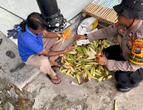 Polsek Krembung Dukung Swasembada Pangan Nasional