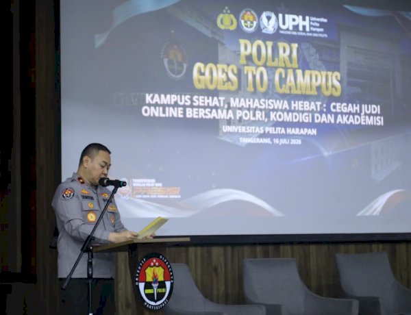 Polri Gandeng UPH dan Komdigi Edukasi Mahasiswa Cegah Judi Online Lewat Program Polri Goes to Campus
