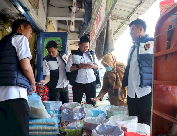 Satgas Pangan Polresta Sidoarjo Turun Ke Pasar, Pastikan Ketersediaan Bahan Pokok Aman