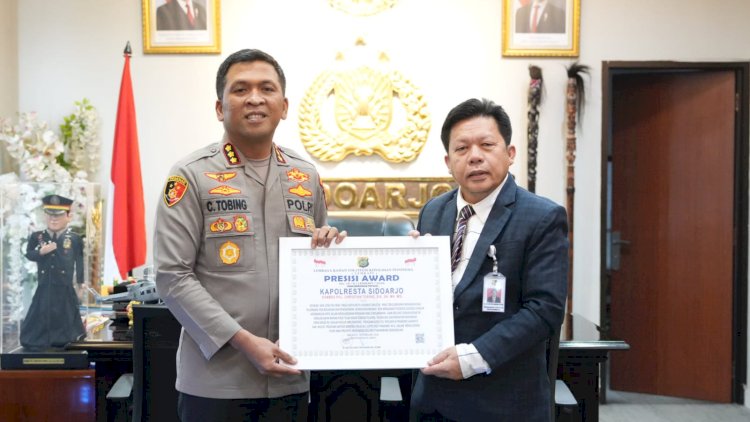 Gencar-Bangun-SPPG,-Polresta-Sidoarjo-Diganjar-Presisi-Award-dari-Lemkapi