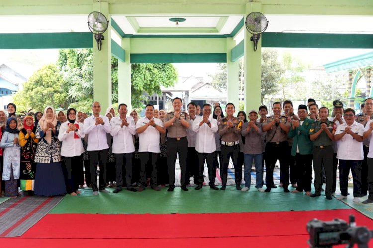 Sidoarjo Ajak Silaturahmi Dekat dengan Masyarakat, Kapolresta Sidoarjo Ajak Warga Prasung Jaga Kamtibmas
